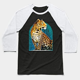 Watercolor jaguar without background Baseball T-Shirt